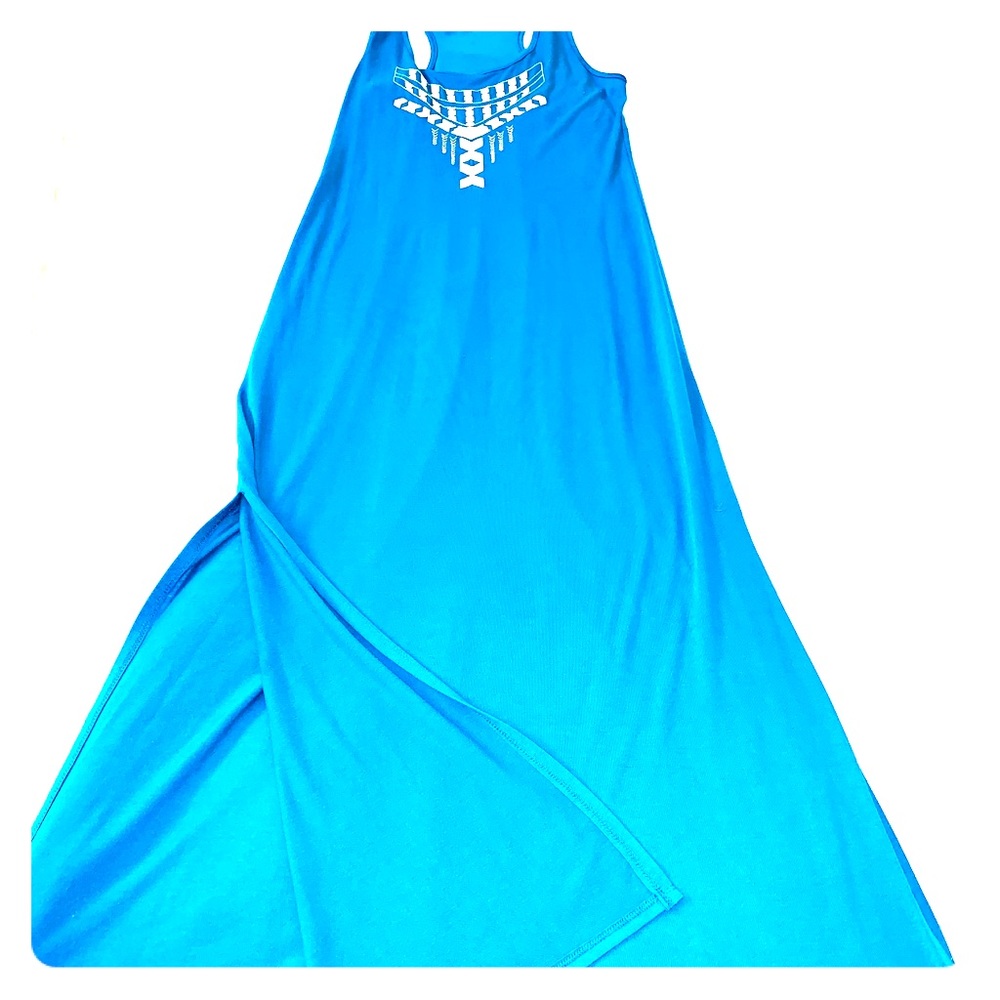 Tribal maxi dress